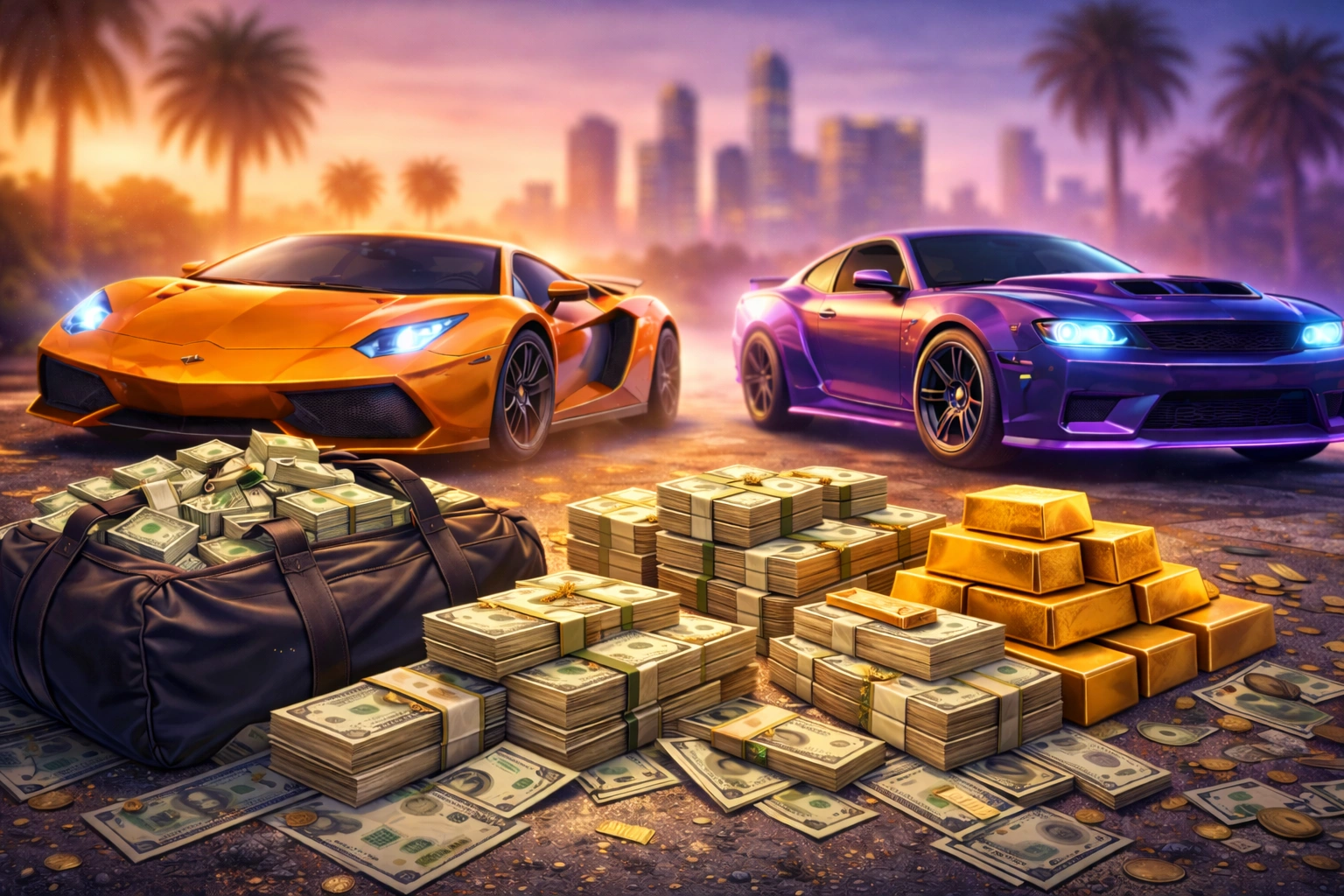 Buy GTA Online cash and cars boost — from $15.99 fast delivery